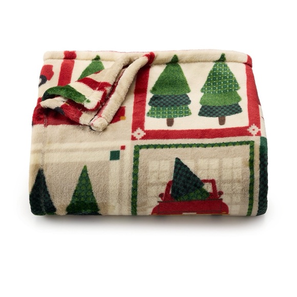 Holiday Plush Blanket - Picture 1 of 2